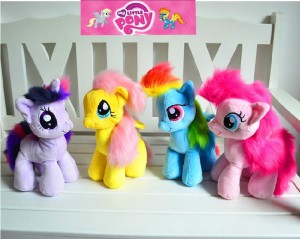 My-Little-Pony-plush-toys-doll-14-inch-5-Colors-AVAILABLE-cute-Stuffed-Animal-Good-Quality