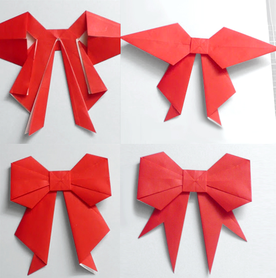 Оригами бант (42 фото)